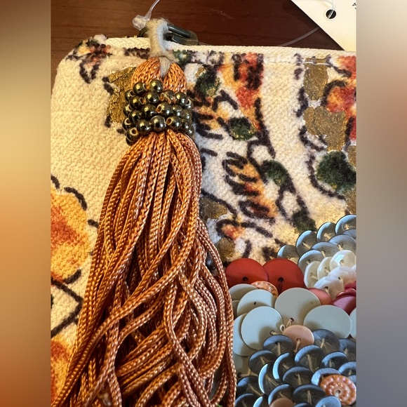 Anthropologie Carmen Clutch with Tassel NWT - Picture 9 of 10